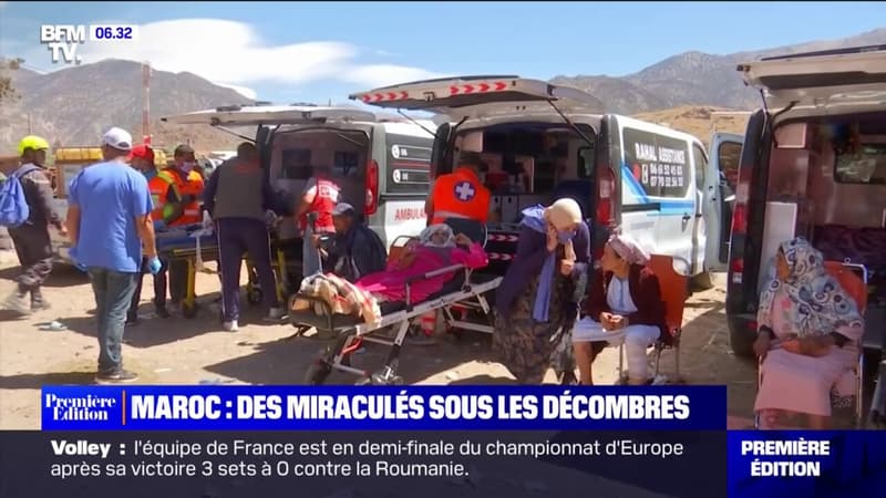 Des Miraculés Du Séisme Au Maroc Retrouvés Sous Les Décombres Dans Le Village De Talat N